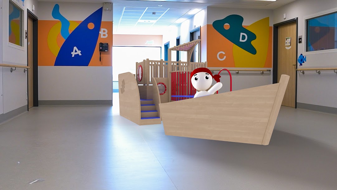 Appel aux dons pour offrir des aires de jeux aux enfants en pédiatrie
