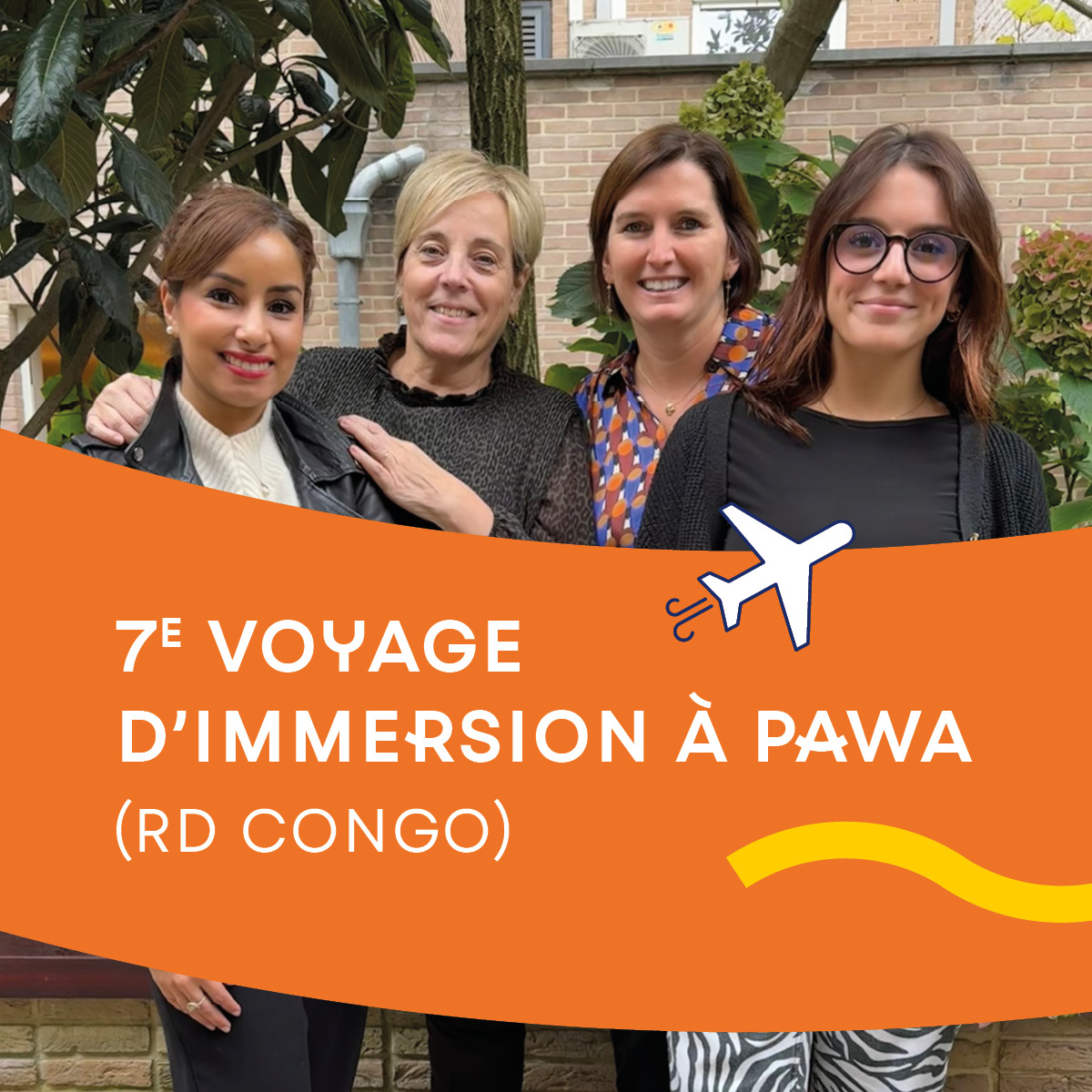 Départ pour le 7e voyage à Pawa en République démocratique du Congo