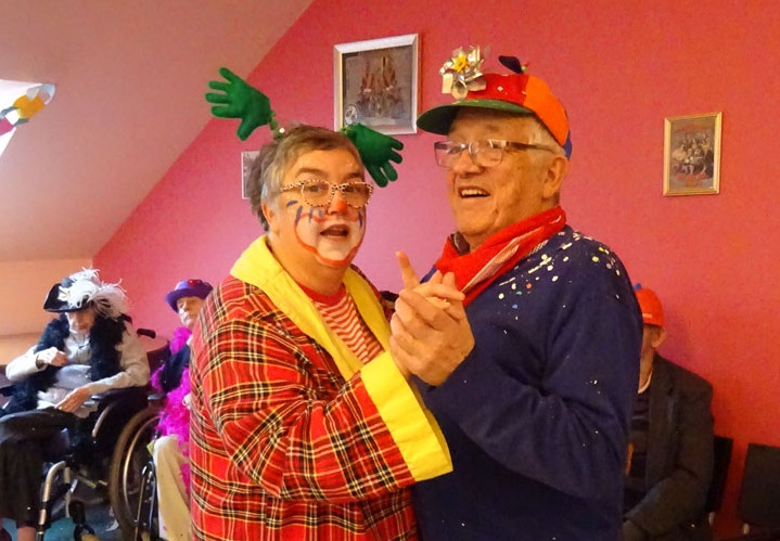 Traditionnel carnaval à la résidence