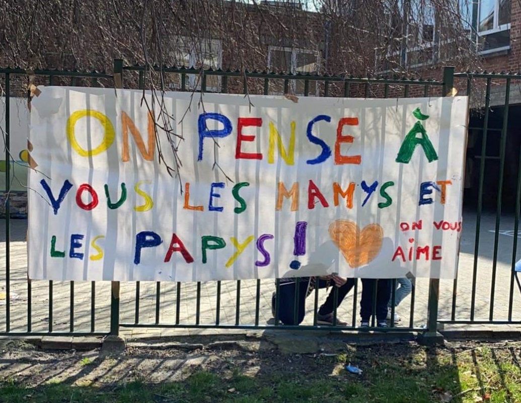 Rendre le sourire aux résidents pendant le confinement