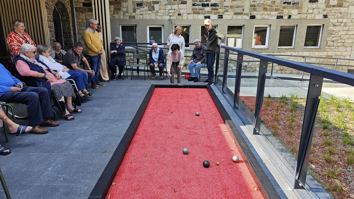 Tournoi de pétanque à Banneux