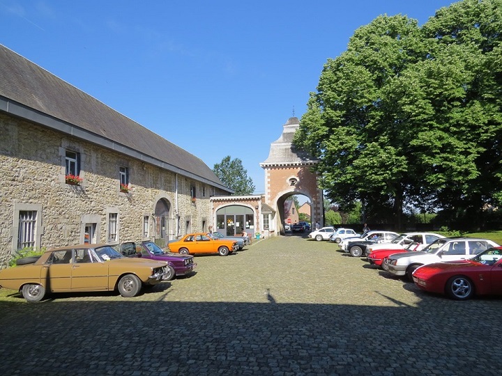 5e balade Classic Cars au château des Fawes