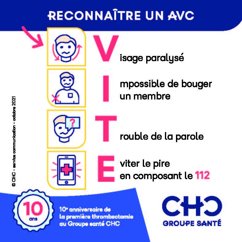 Journée sur l’AVC, ce mercredi, à la Clinique CHC MontLégia