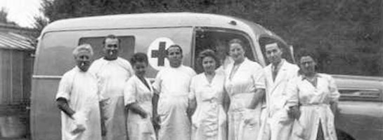Soignants en 1950
