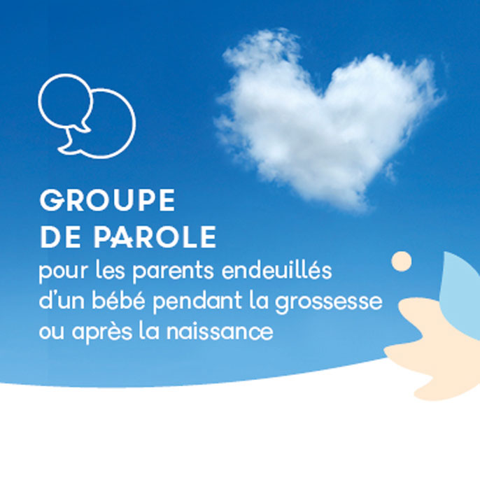 Groupe de parole pour les parents endeuillés d'un bébé