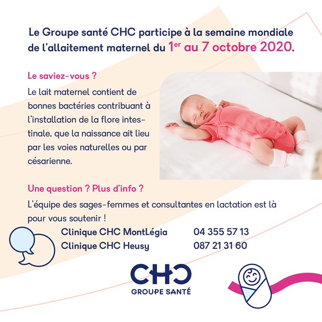 Semaine de l'allaitement - Jour 7