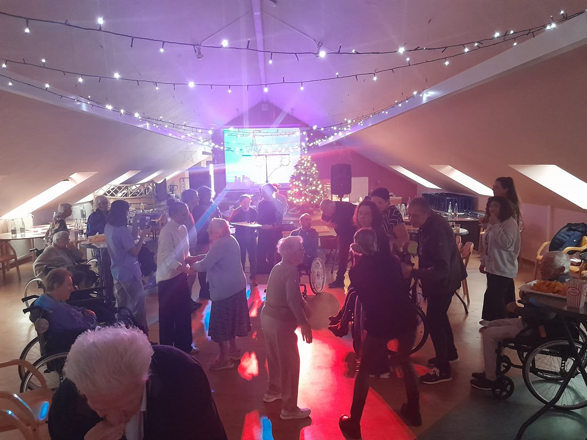 Soirée retrouvailles entre la Résidence CHC Membach et Le Tabuchet