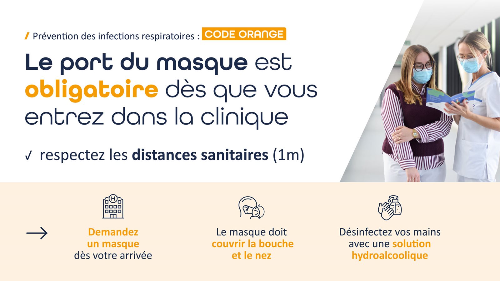 Infections respiratoires: code orange