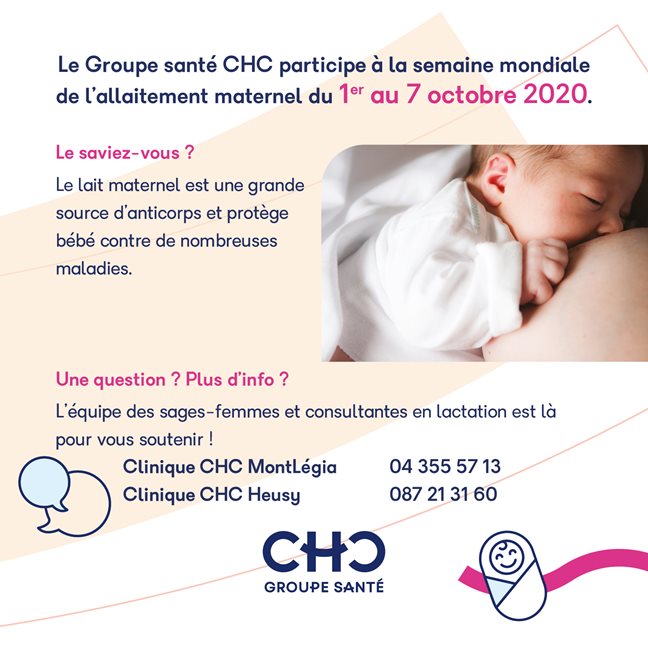 Semaine de l'allaitement - Jour 1