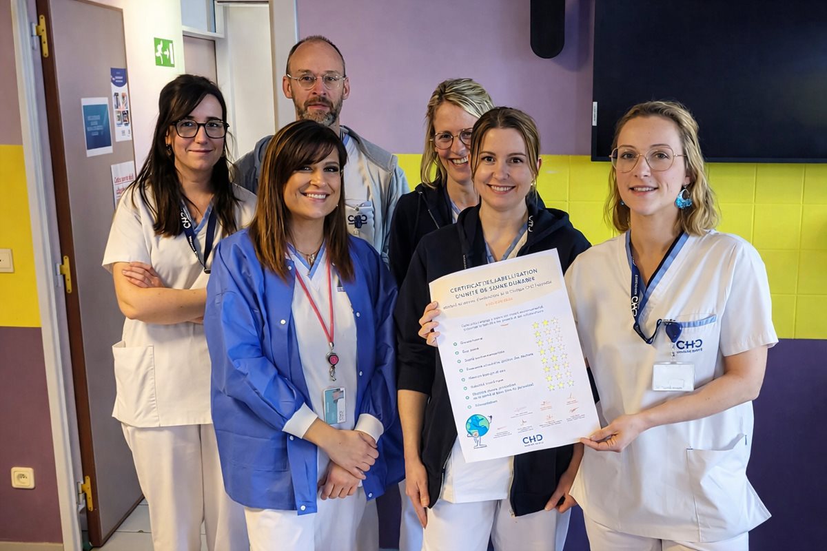 Le service d’endoscopie d’Hermalle labellisé durable