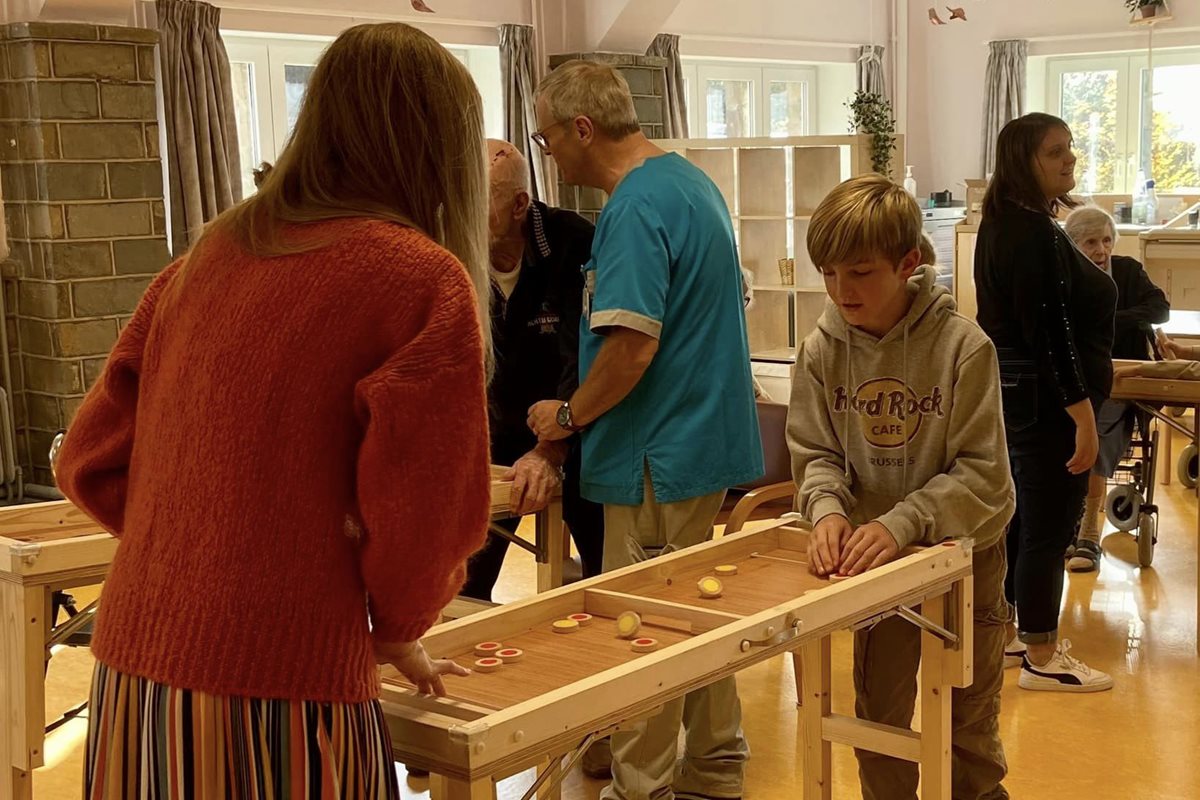 Retour des jeux en bois à Banneux