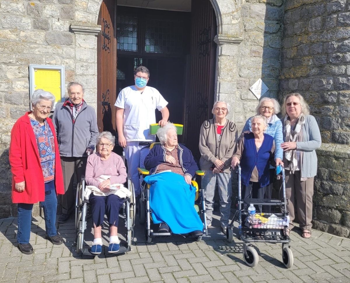 Visite de l'église de Racour