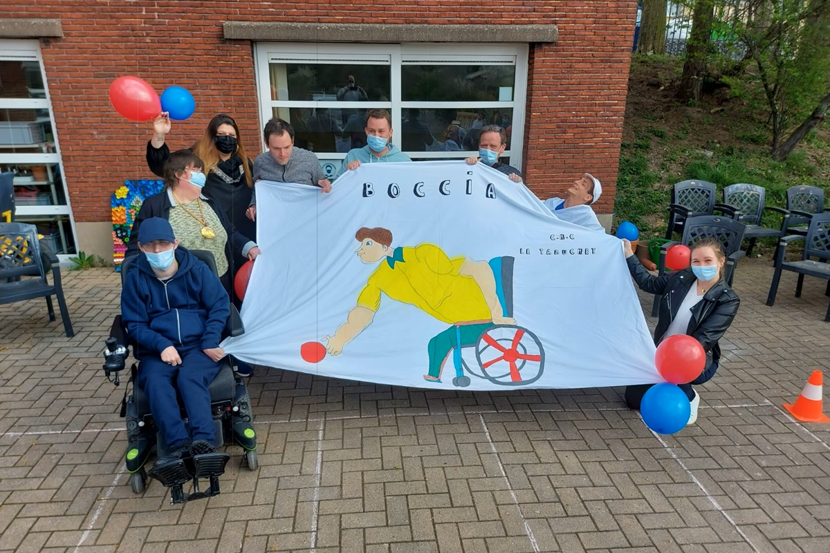La Boccia, un sport institutionnel au Tabuchet 