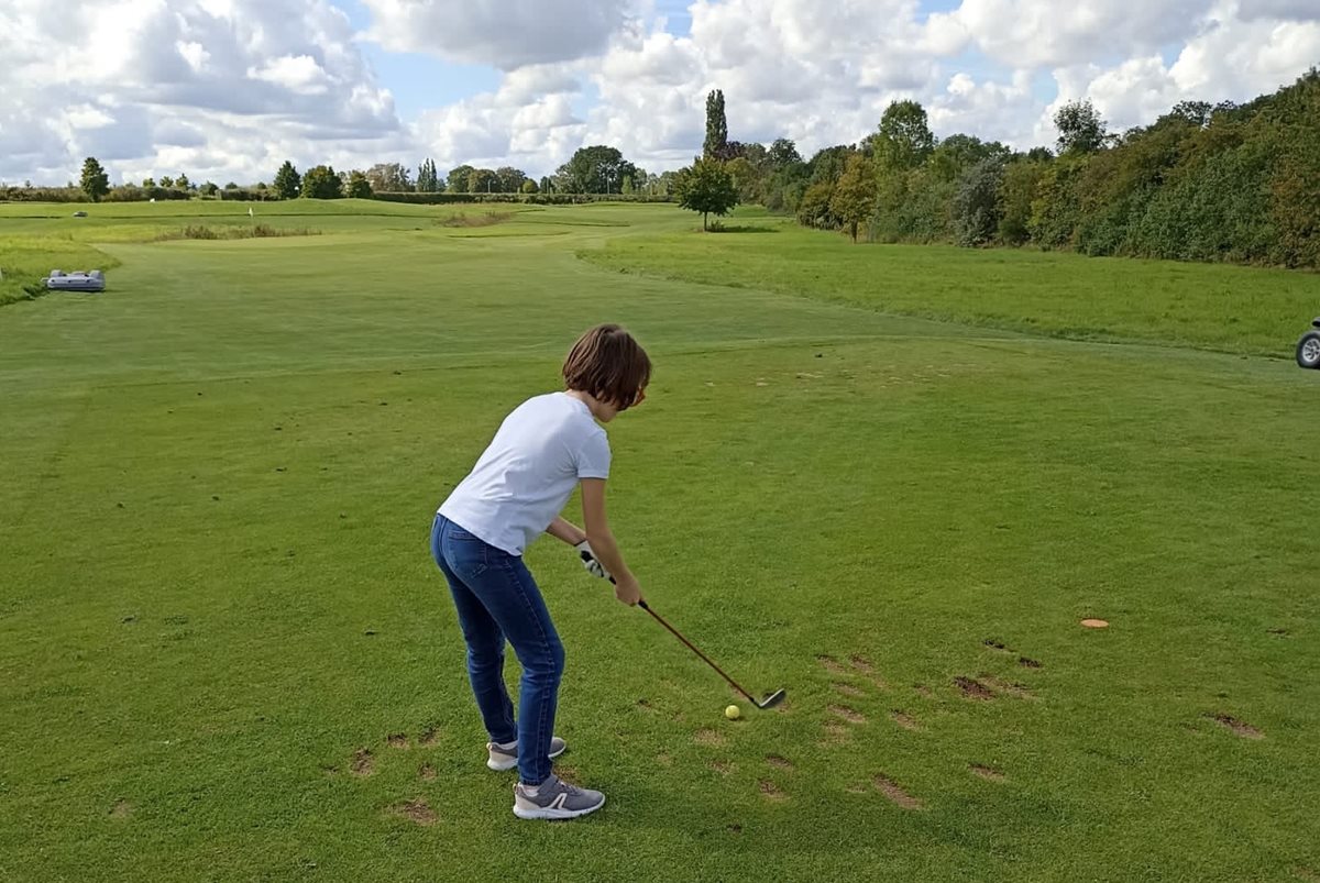 Pédiatrie: initiation au golf