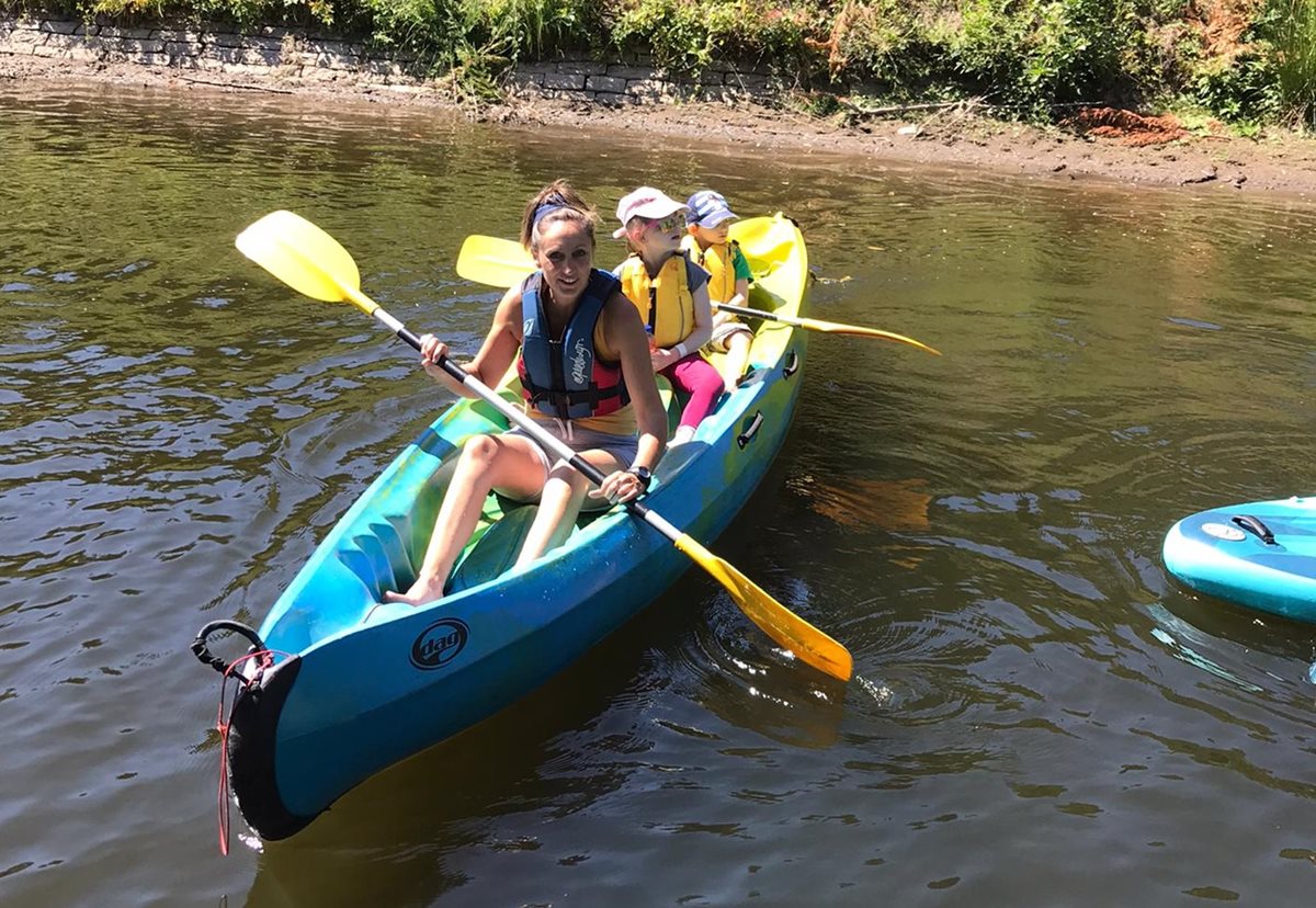 Kayak sur l'Ourthe