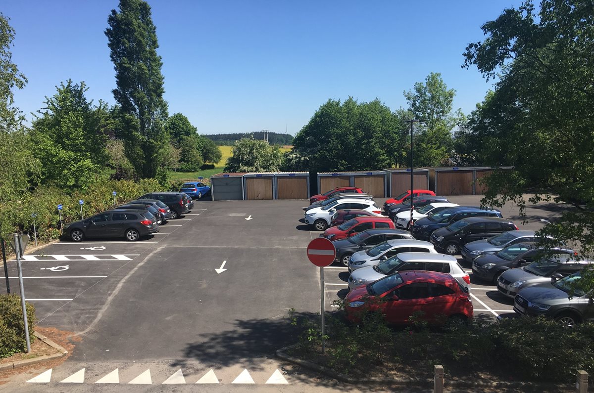 Nouveau parking pour la résidence
