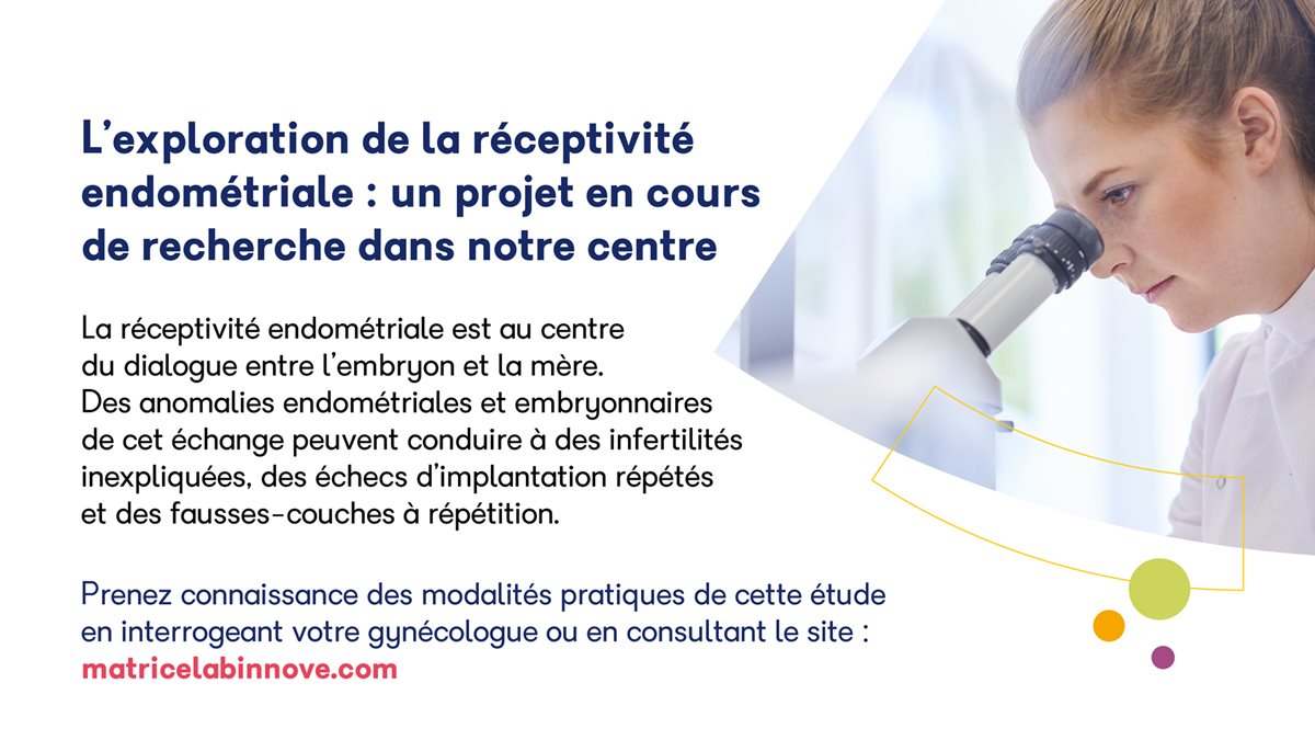 Exploration de la réceptivité endométriale