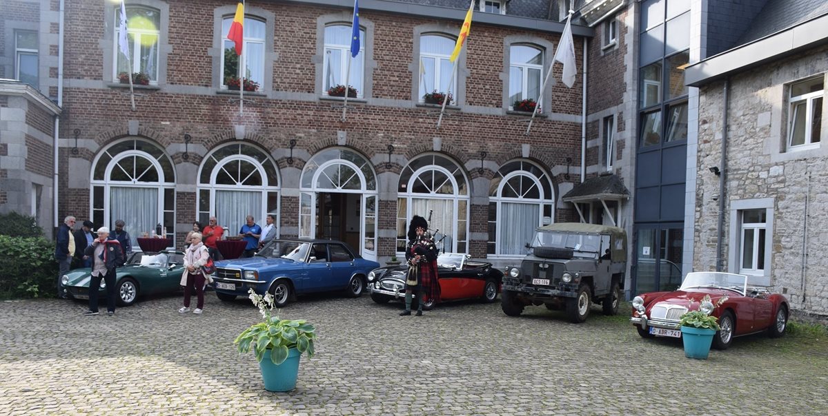 6e balade Classic Cars au château des Fawes